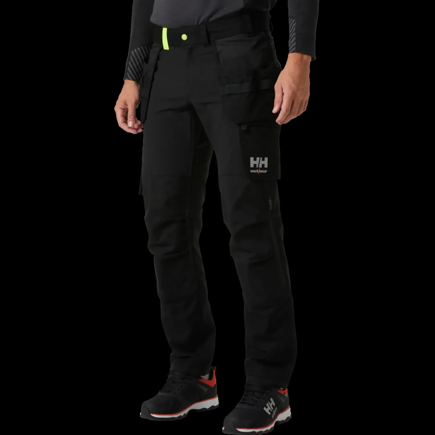 Arbejdsbukser^HellyHansen Oxford håndværkerbukser sort str. C52