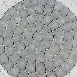 RBR Belægningssten^Herregårdssten Flex-line med rumlet kant lille sten koks 14x14x5,25x5 cm