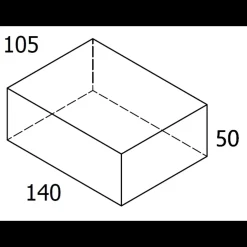 Hot RBR Herregårdssten med rumlet kant 1/2 sten koks 14x10,5x5 cm