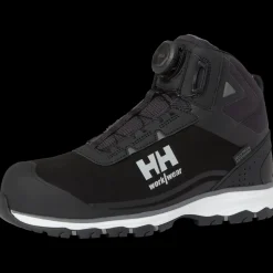 Sikkerhedssko^HH 78383 Chelsea Evolution 2 Mid BOA S3 HT wide sikkerhedsstøvlet sort str. 41