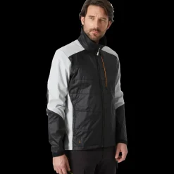 Outlet HH Workwear kensington jakke sort/grå str. M