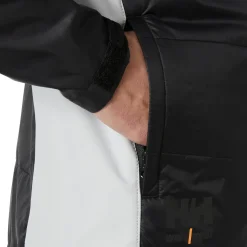 Outlet HH Workwear kensington jakke sort/grå str. M