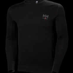 Helly Hansen Undertøj^HH Workwear Lifa Merino langærmet trøje sort str. 2XL