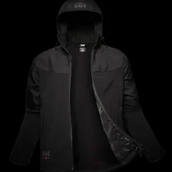 Sale Helly Hansen HH Workwear Oxford softshell jakke sort str. XL