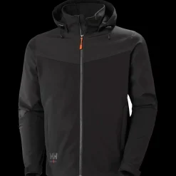 Sale Helly Hansen HH Workwear Oxford softshell jakke sort str. XL