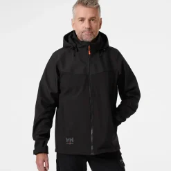 Sale Helly Hansen HH Workwear Oxford softshell jakke sort str. XL