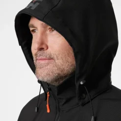 Sale Helly Hansen HH Workwear Oxford softshell jakke sort str. XL