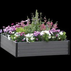 Plantekasser^Højbed i WPC komposit 24x110x110 cm.