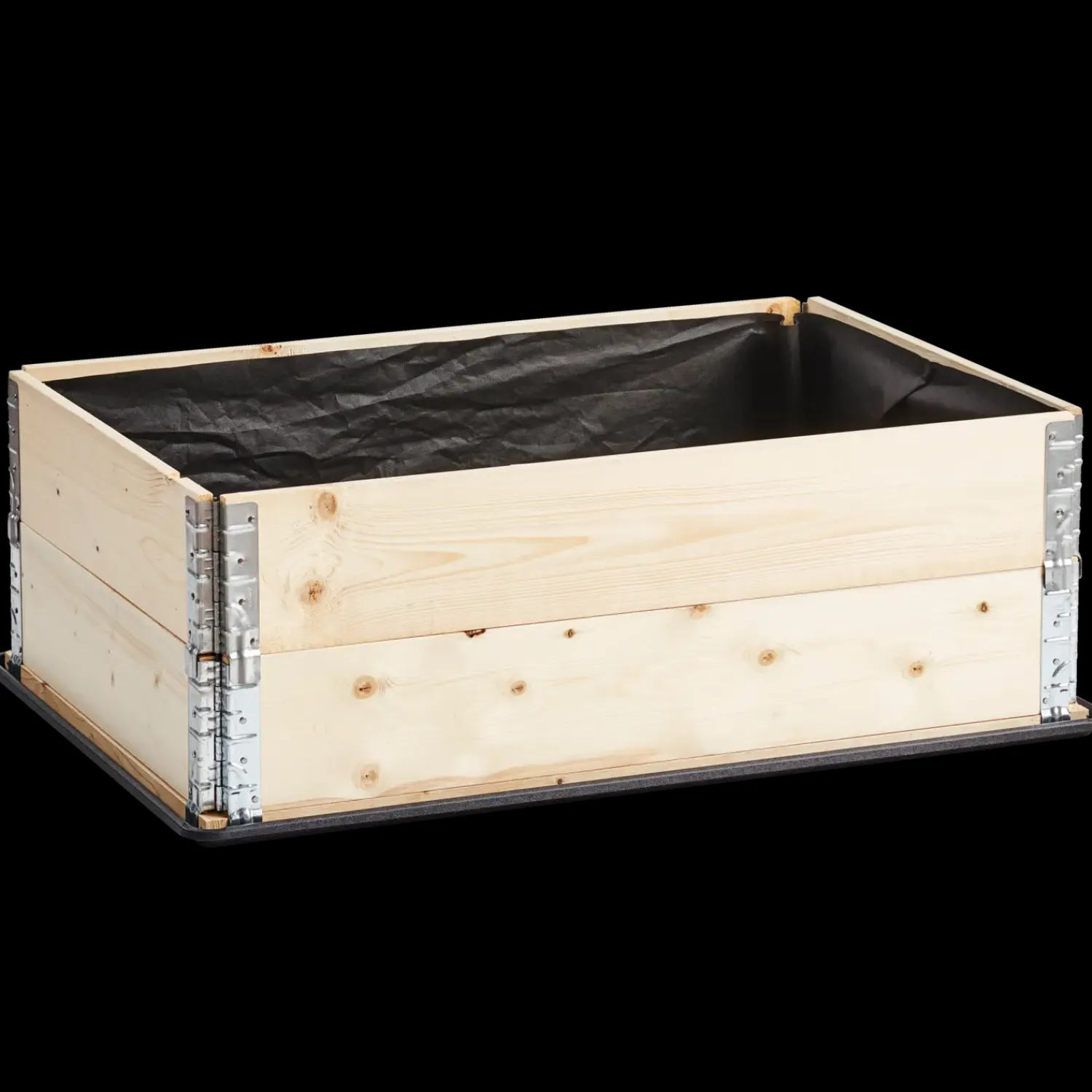 Plantekasser^Højbeds-inderdug 120x80x38 cm