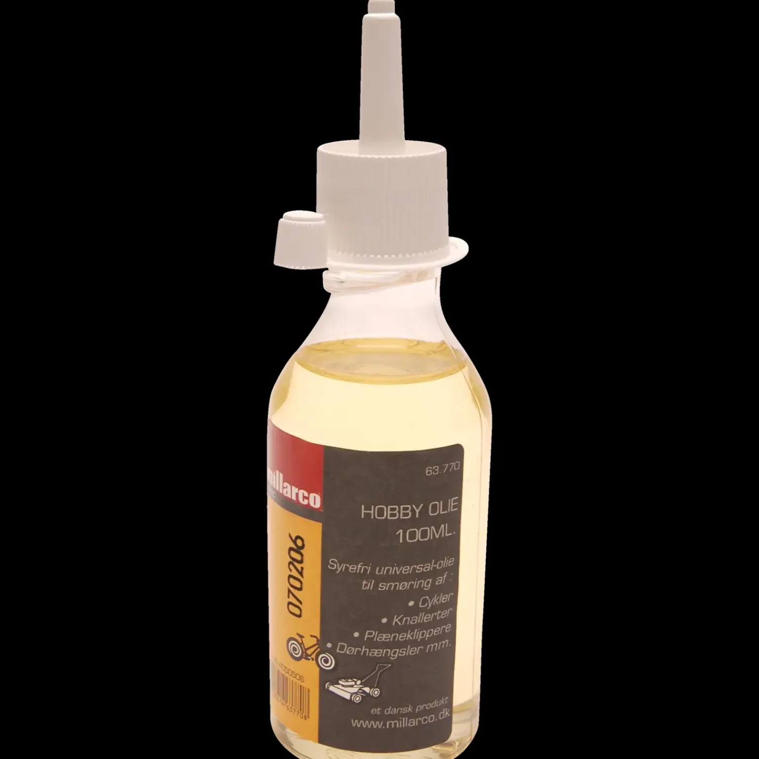 Cykeludstyr^Hobbyolie 100 ml syrerfri