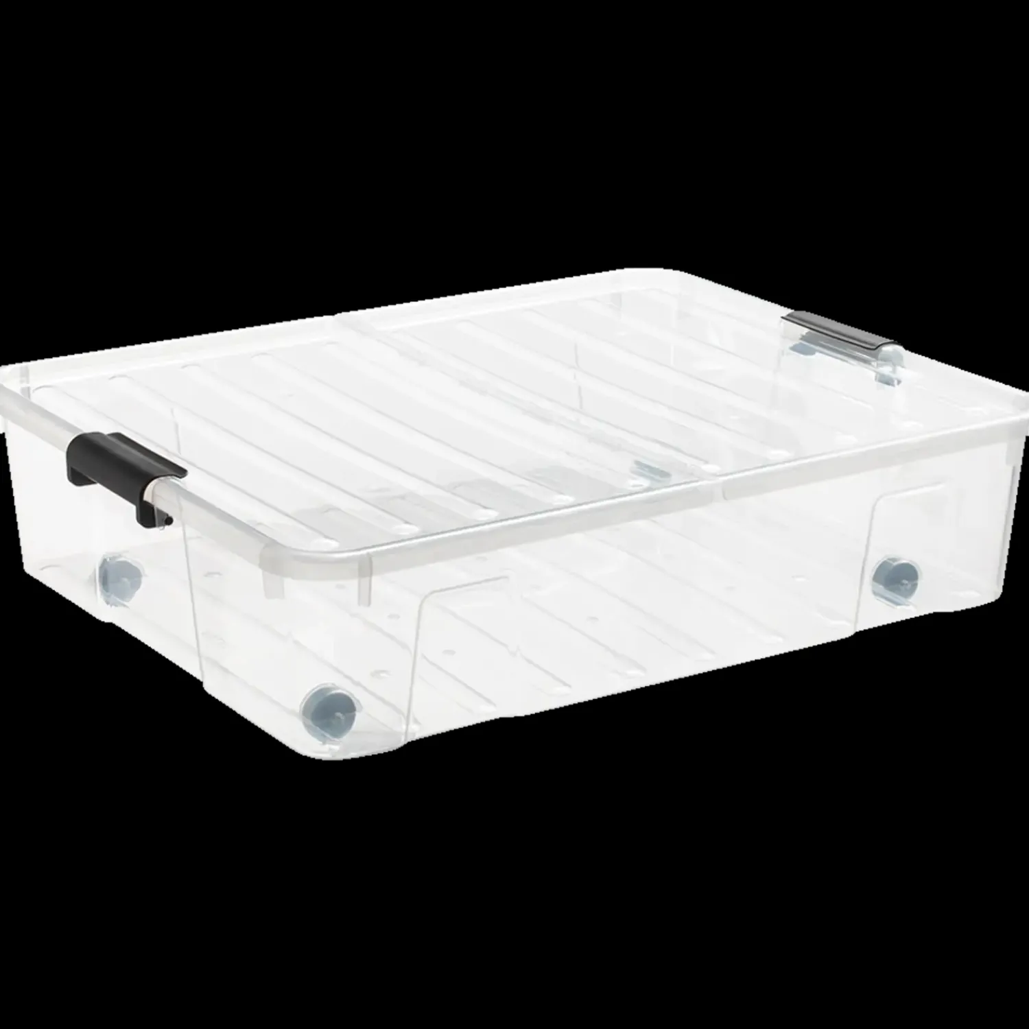 PlastTeam Opbevaringskasser|Tilbehør Til Kontor Og Værksted^Home box bedroller XL 49 L