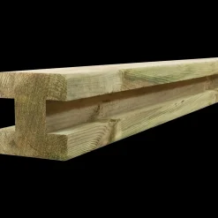 Frøslev træ Stolper Og Hegnspæle^H-stolpe trykimprægneret 97x97 mm længde 2,7 m