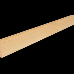 Hornbæk Trævarefabrik Forkantlister^HT 39 fyr forkantliste 1 rund kant 9x43x3900 mm