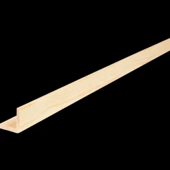 Hornbæk Trævarefabrik Hjørnelister^Ht 128 Fyr Hjørneliste M/15 Mm Fals 20X20X1200 Mm .