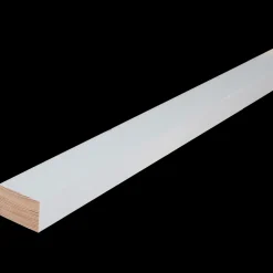Clearance Hornbæk Trævarefabrik HT 217H-360 forrammetræ hvid 21x68x3600 mm