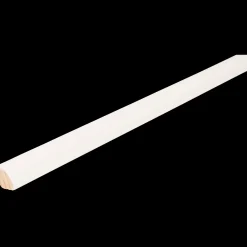 Online Hornbæk Trævarefabrik HT 139H kvartstafliste hvid 15x15x3000 mm