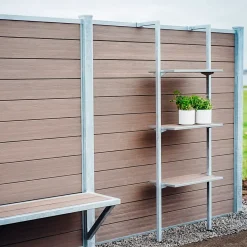 Tilbehør Til Hegn^Hylde Til 90cm Fag Galvaniseret 414x995x660 mm