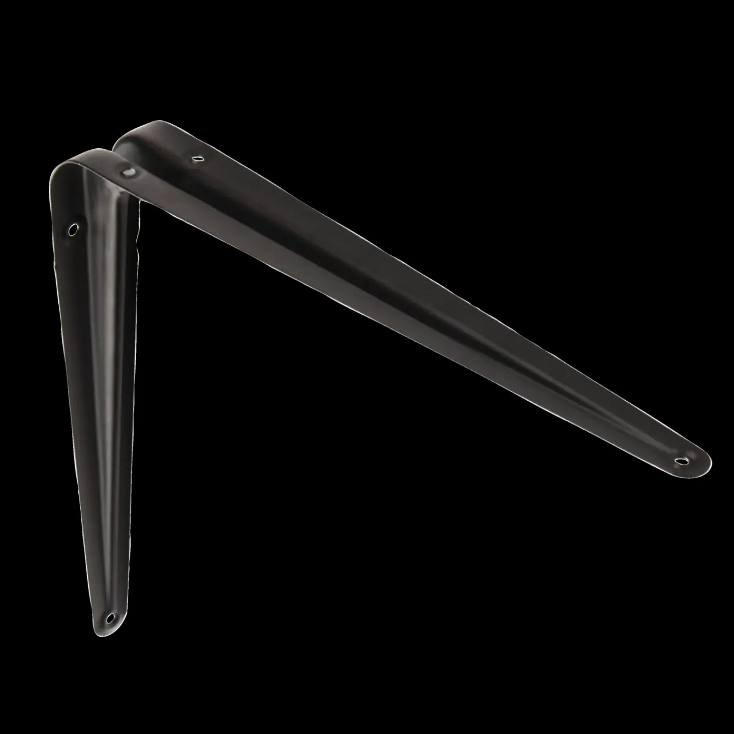 Peder Nielsen Hyldeknægte / Bordbæringer^Hyldeknægt oppresset 250x300 mm sort