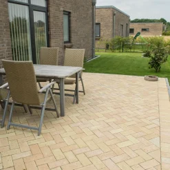 Hot IBF Betonklinke M23, 11,5x23x6,5 cm gul teglmix