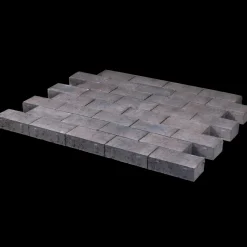 Betonfliser^IBF Betonklinke M23 11,5x23x6,5 cm mokka teglmix normalsten