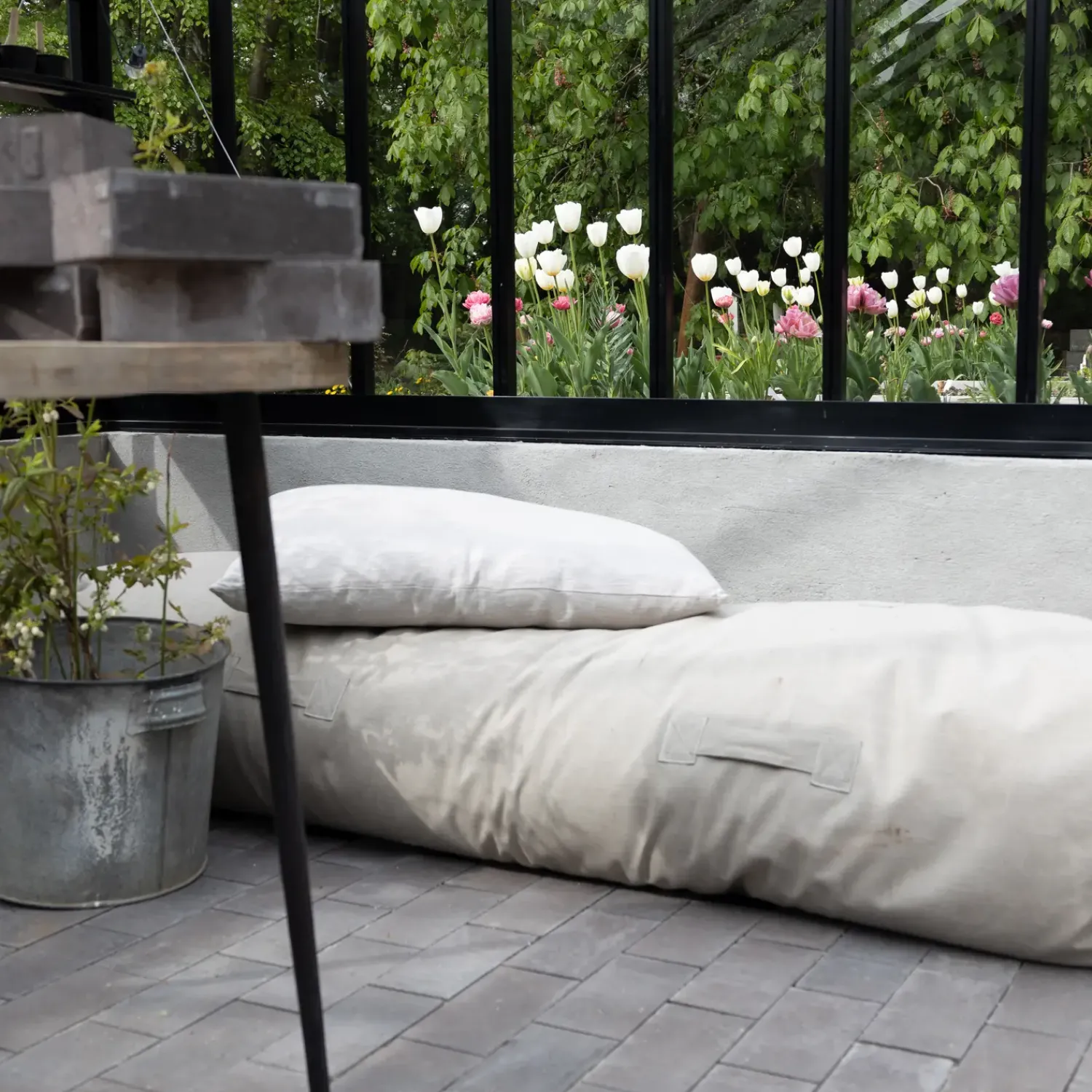 Betonfliser^IBF Betonklinke M23 11,5x23x6,5 cm mokka teglmix normalsten