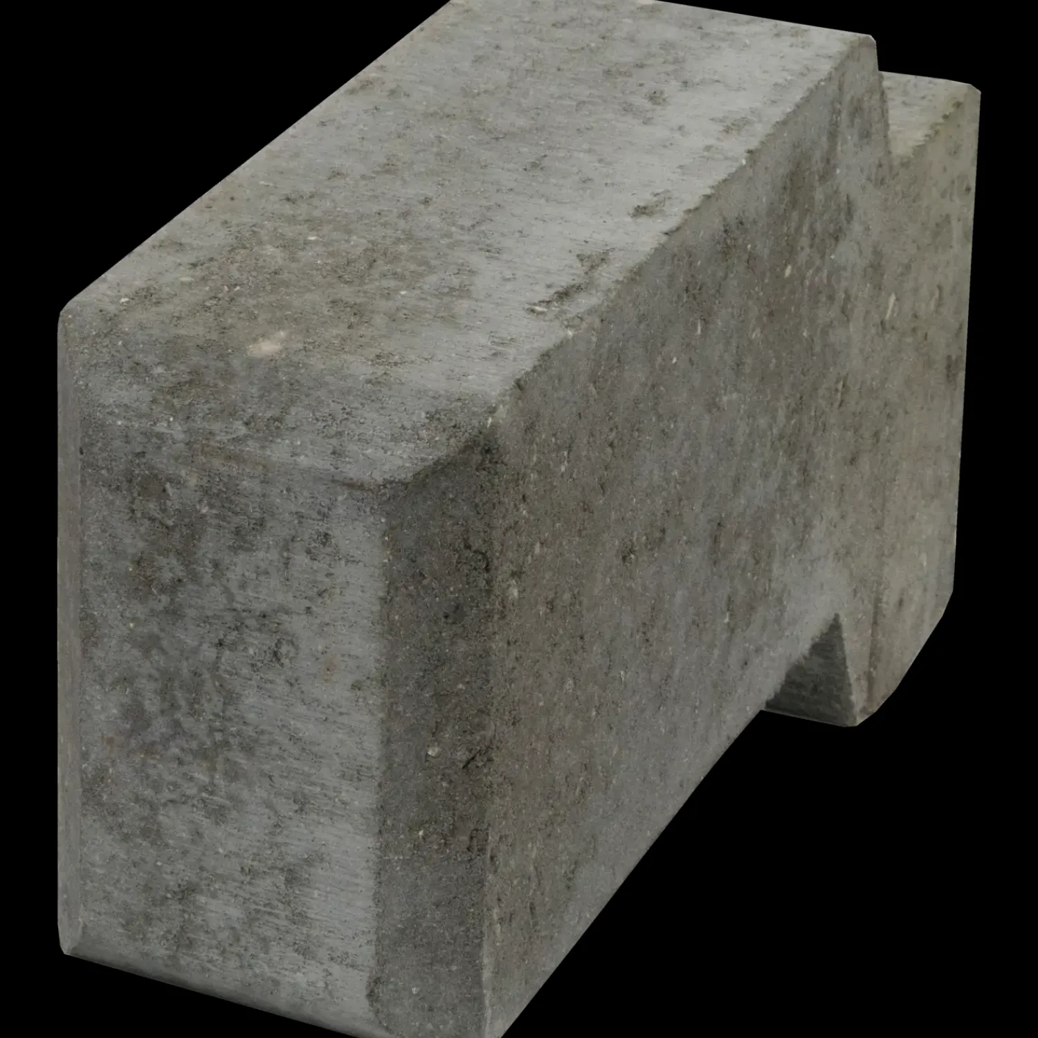 IBF Danblokke, 12,5x34x17 cm, grå