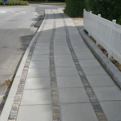 IBF Betonfliser^Fortovsflise, 62,5x47x7 cm, grå