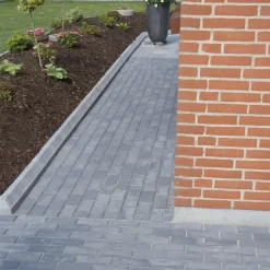 IBF Belægningssten^Hollændersten Sort / Antracit - 10x20x6 cm