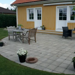 Outlet IBF Holmegaardsten® kvadrat, 28x28x7cm, grå