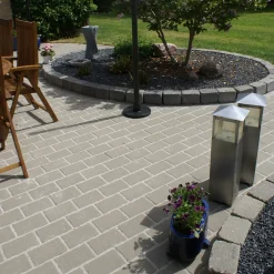 IBF Belægningssten^Nybrosten, Normalsten, 14,5X21,5X6 Cm, Grå  .