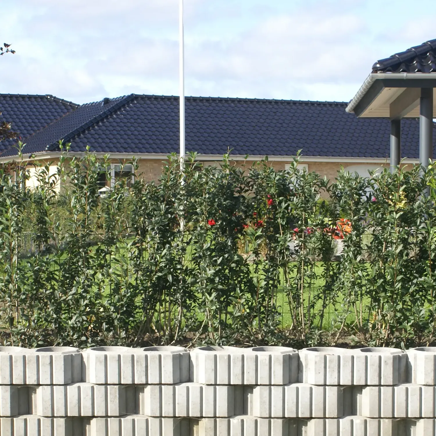 Outlet IBF Plantesten Type 8, 50X25X15 Cm, Grå