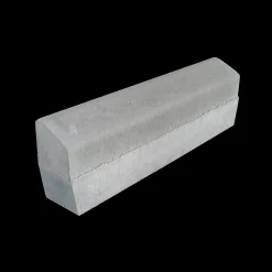 New IBF Rabatkantsten lige grå 100x15x29