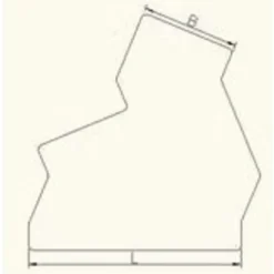 IBF Belægningssten^SF®-Sten randsten grå 6cm