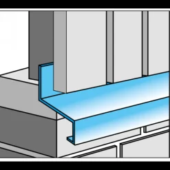 Best Icopal 6A alu-facadeprofil 1 m