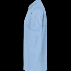 Clearance ID 0525 Stretch herre poloshirt lysblå str. 2XL