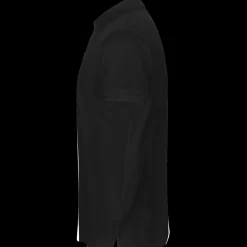 ID T-Shirts^0525 Stretch poloshirt sort str. 2XL