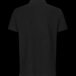 ID T-Shirts^0525 Stretch poloshirt sort str. 2XL