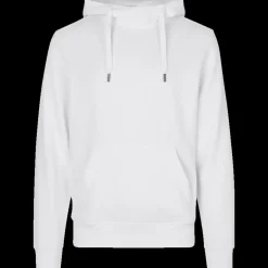 Trøjer Og Sweatshirts^ID Core hoodie herre hvid str. L