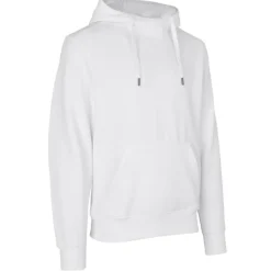 Trøjer Og Sweatshirts^ID Core hoodie herre hvid str. L