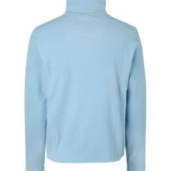 Clearance ID herre mikrofleece cardigan lys blå str. 2XL