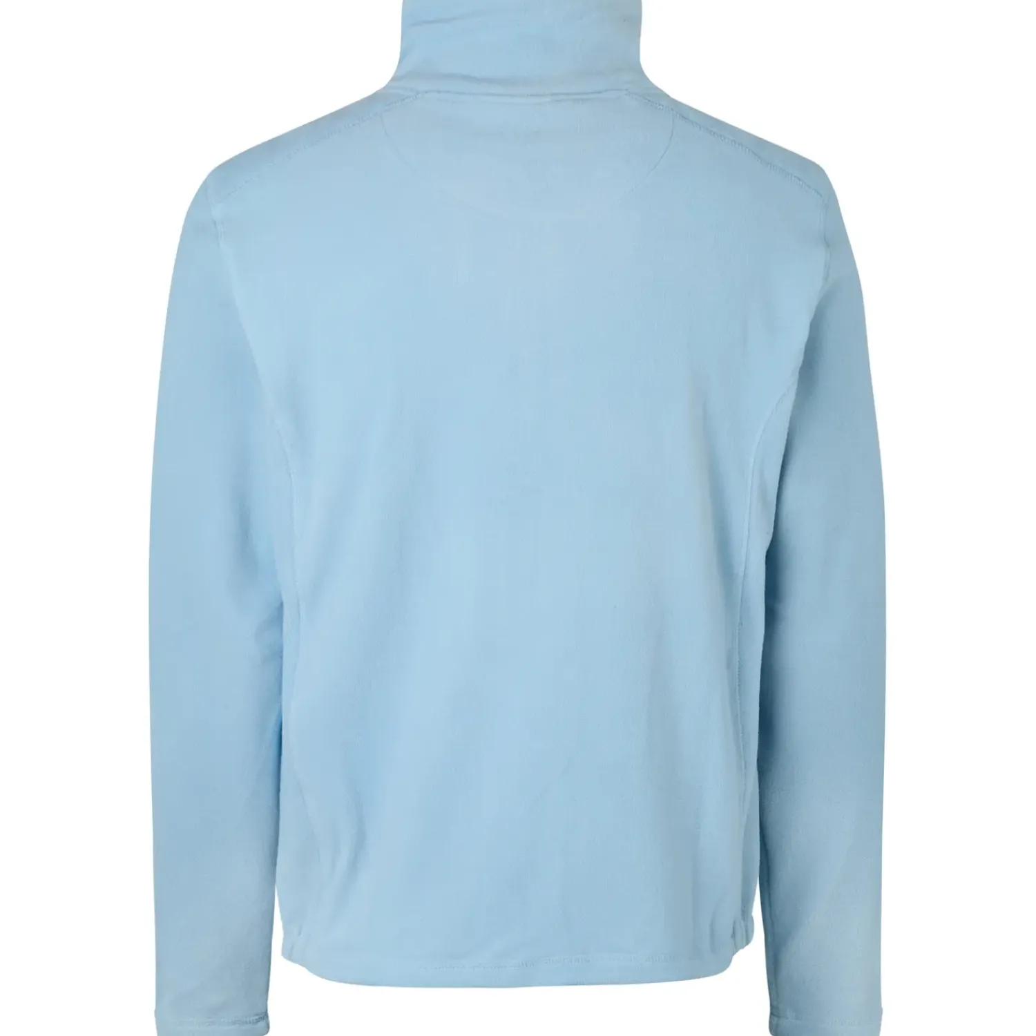 Clearance ID herre mikrofleece cardigan lys blå str. 2XL