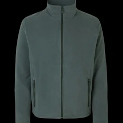 ID Trøjer Og Sweatshirts^herre mikrofleece cardigan grå str. 2XL