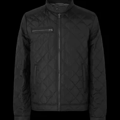 ID Jakker Og Veste^herre quilt jakke sort str. S