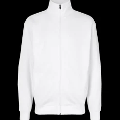 Trøjer Og Sweatshirts^ID herre sweat cardigan hvid str. 2XL