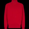 Trøjer Og Sweatshirts^ID herre sweat cardigan rød str. XL