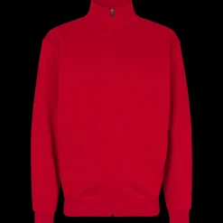 Trøjer Og Sweatshirts^ID herre sweat cardigan rød str. XL