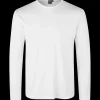 Sale ID Interlock herre langærmet t-shirt hv str. XL