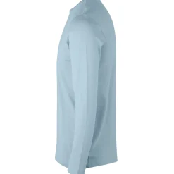 New ID Interlock langærmet t-shirt lysblå str. 2XL