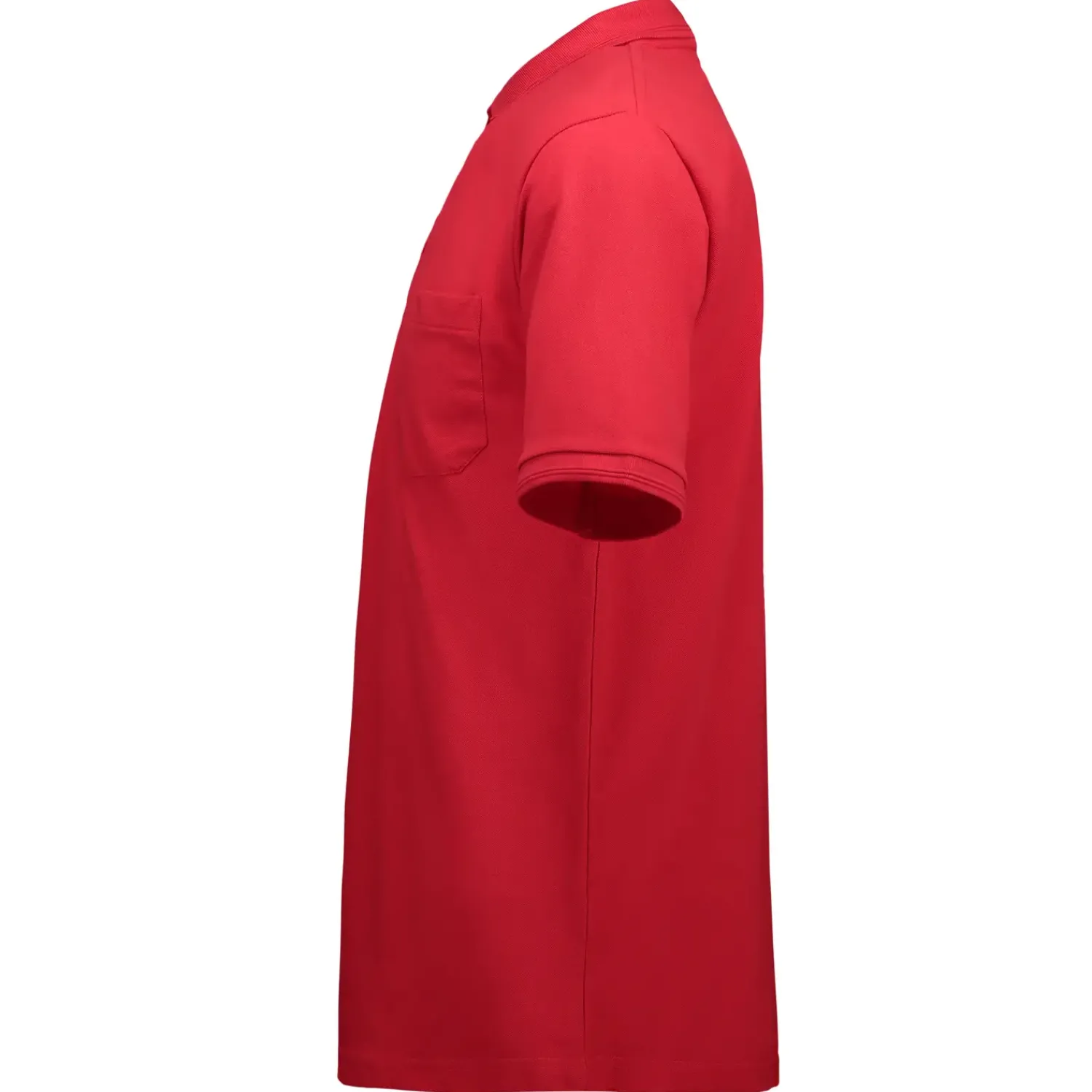 ID T-Shirts^klassisk herre poloshirt rød str. XL