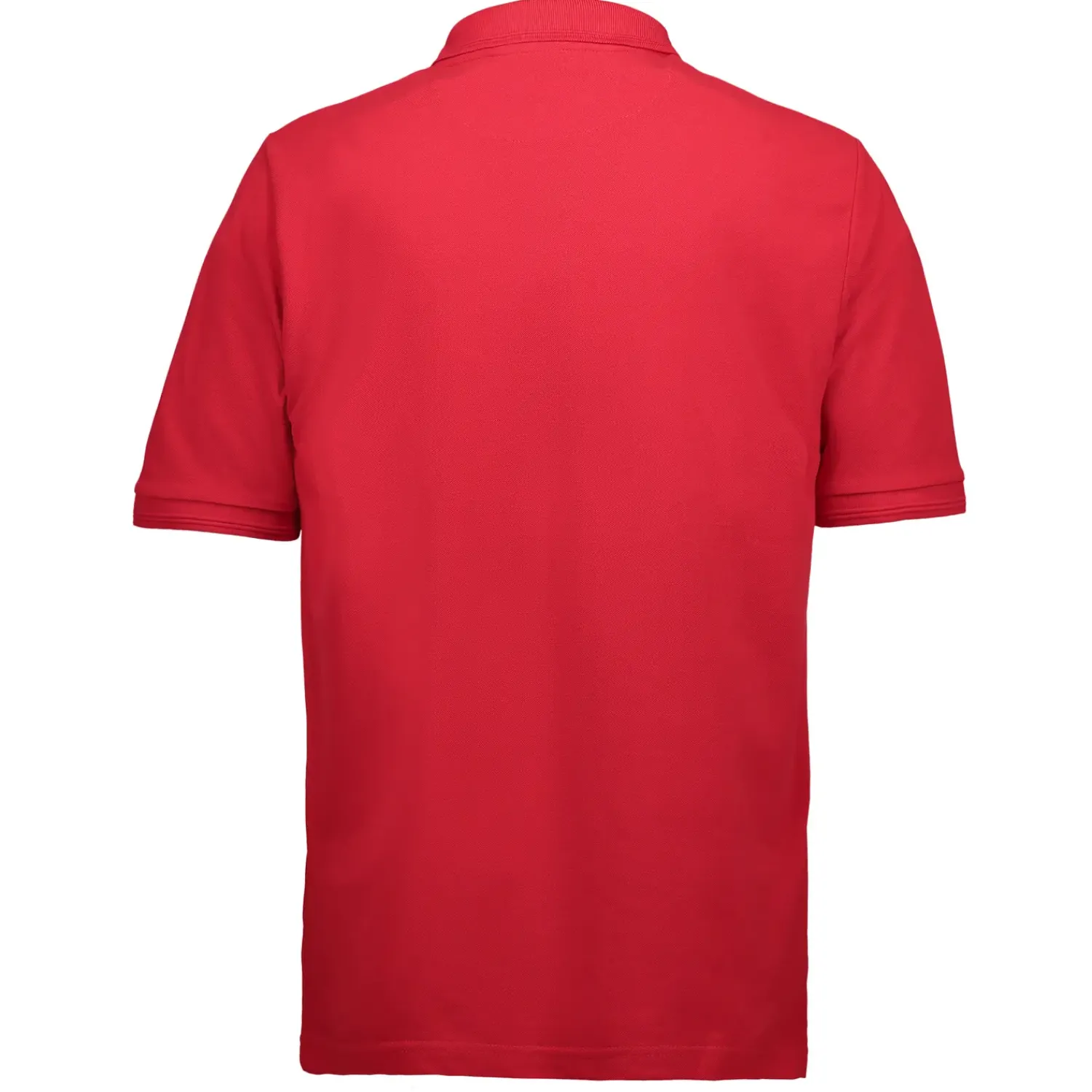 ID T-Shirts^klassisk herre poloshirt rød str. XL